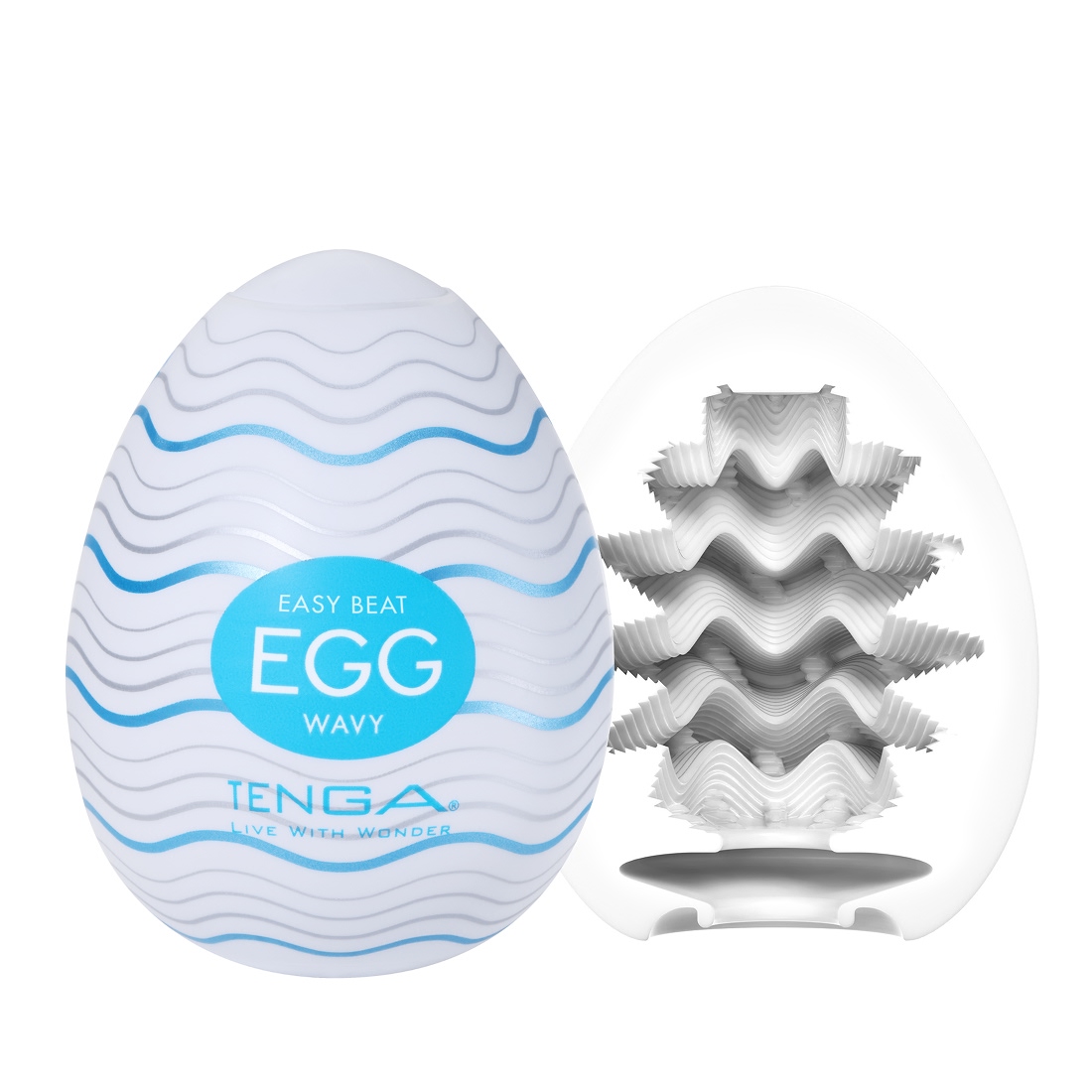 Tenga Egg Wavy masturbator w kształcie jajka