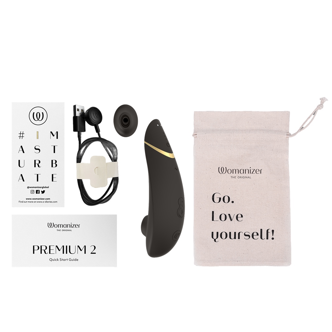 Womanizer Premium 2 bezdotykowy masażer łechtaczki 