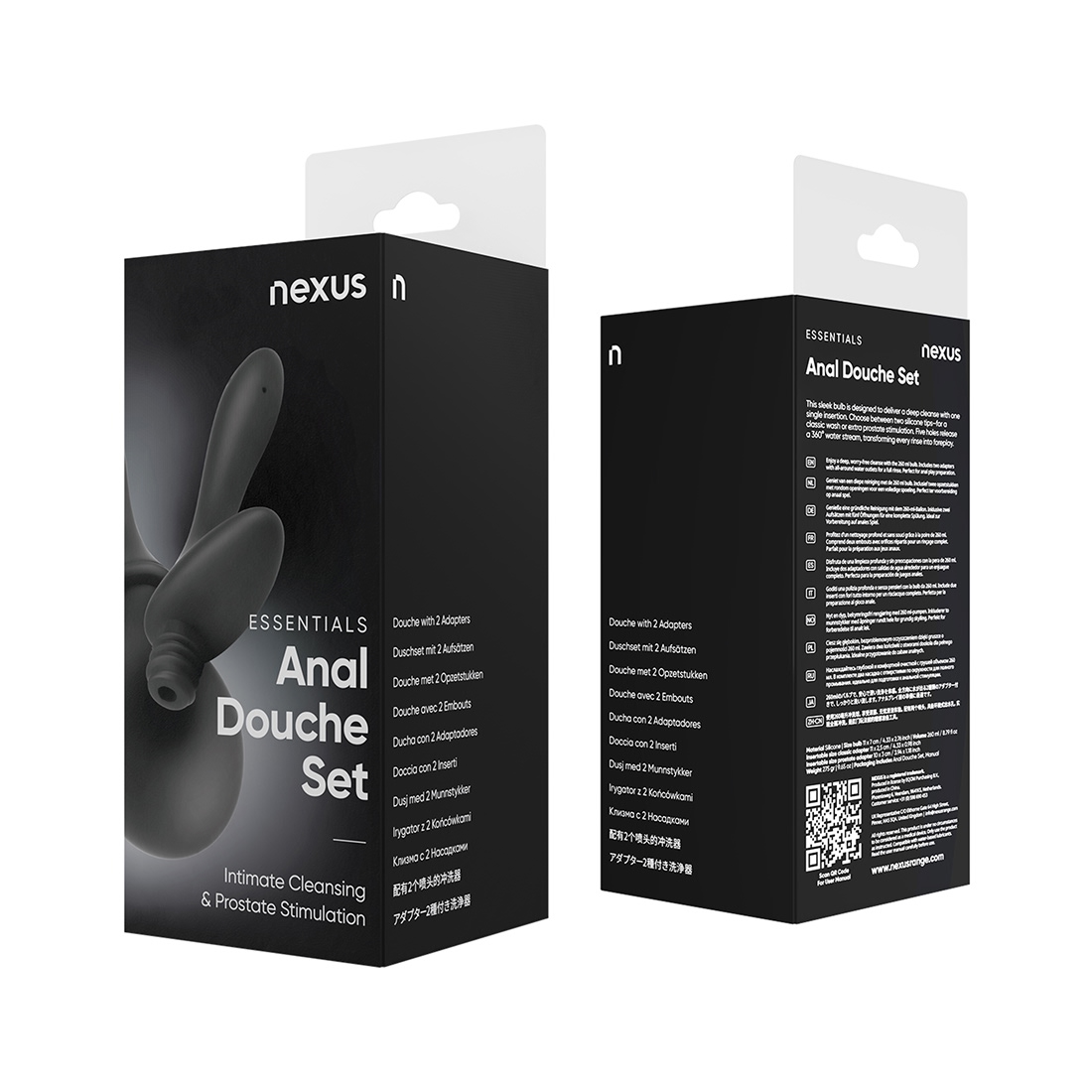 Nexus Douche Set gruszka do lewatywy z wymiennymi końcówkami 