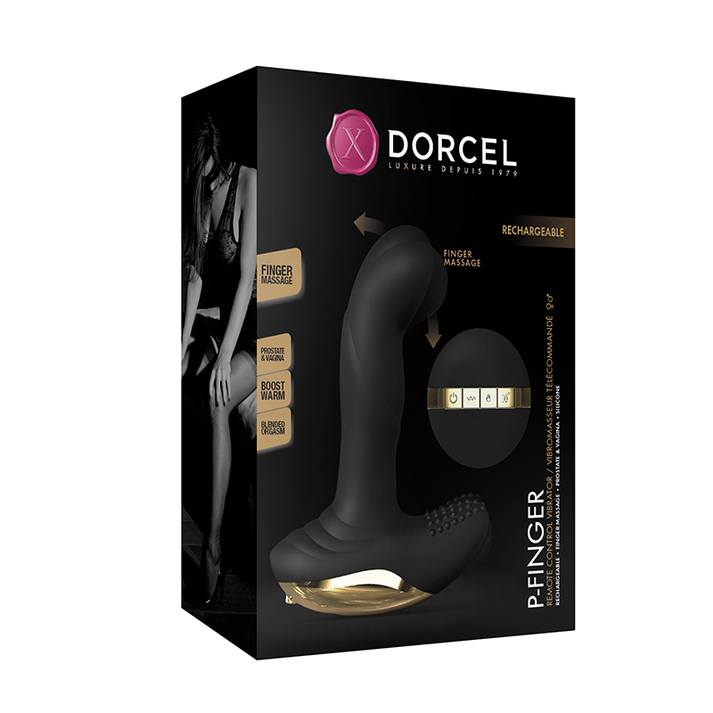 Dorcel P-Finger ogrzewany masażer prostaty sterowany pilotem