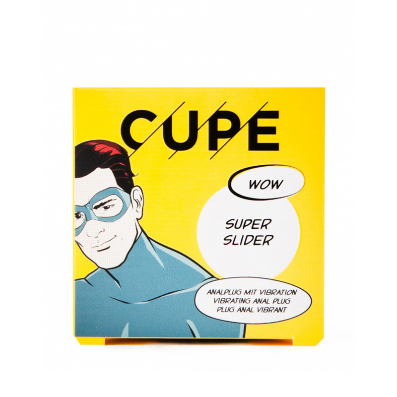 CUPE Super Slider wibrujący korek analny