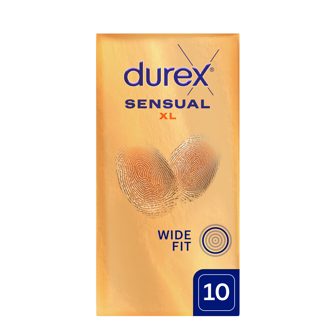 Durex Sensual XL powiększane prezerwatywy 