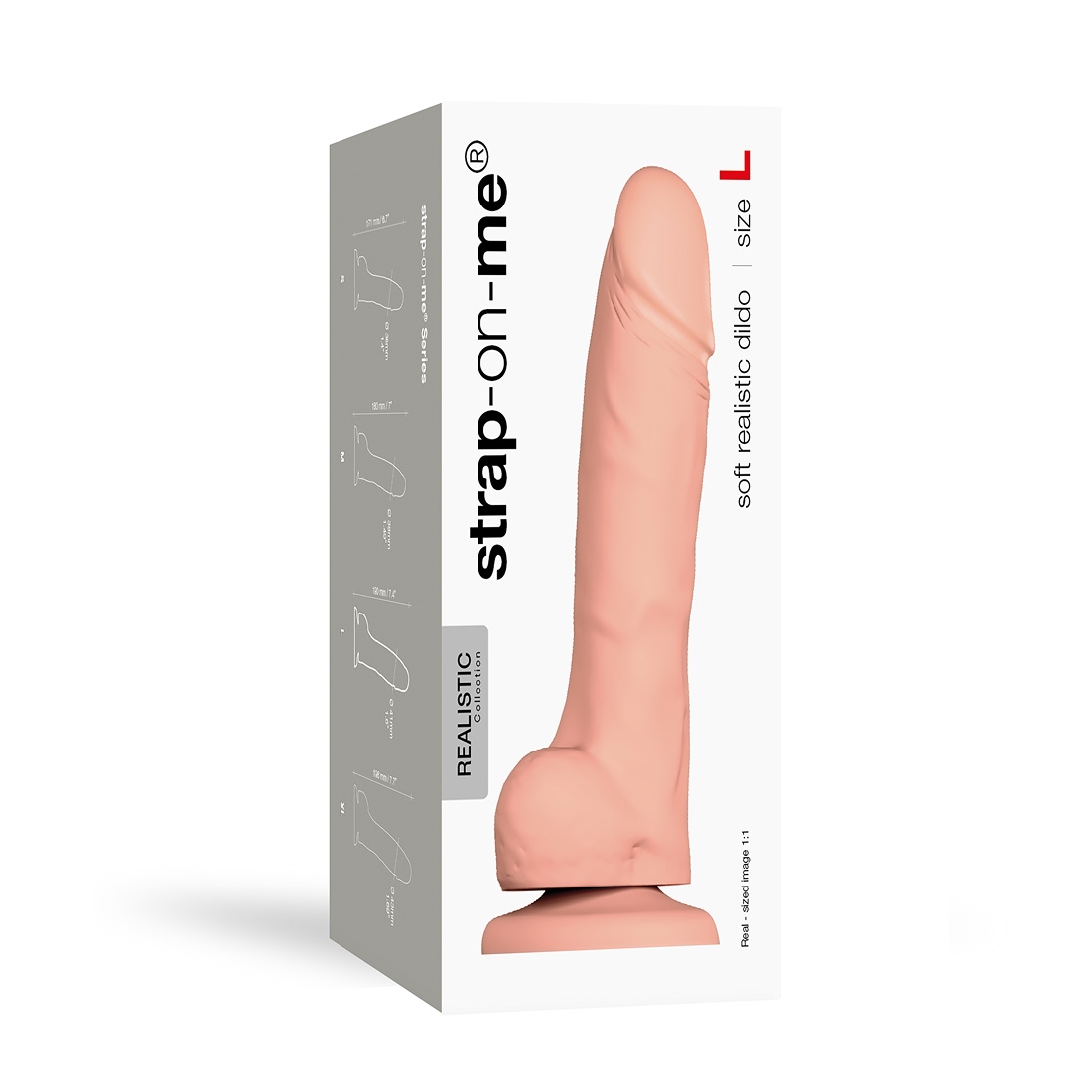 Strap-On-Me Soft Realistic L realistyczne dildo z przyssawką