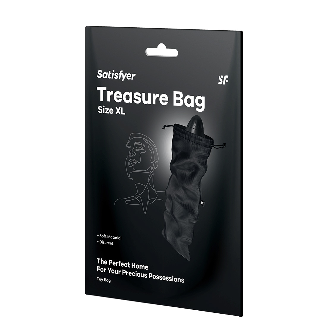 Satisfyer Treasure Bag woreczek do przechowywania gadżetów XL