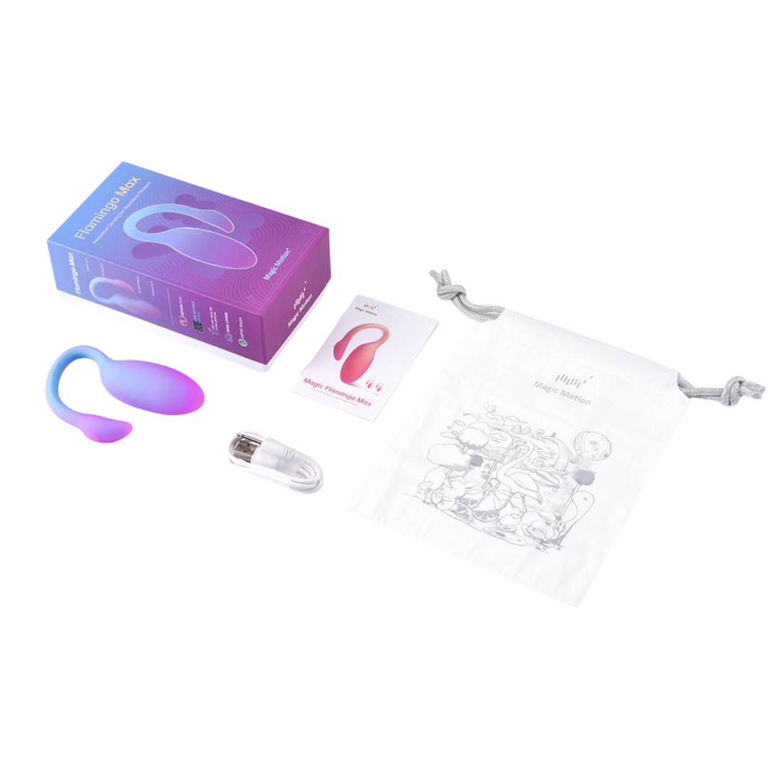 Magic Motion Flamingo Max wibrująca kulka sterowana telefonem 