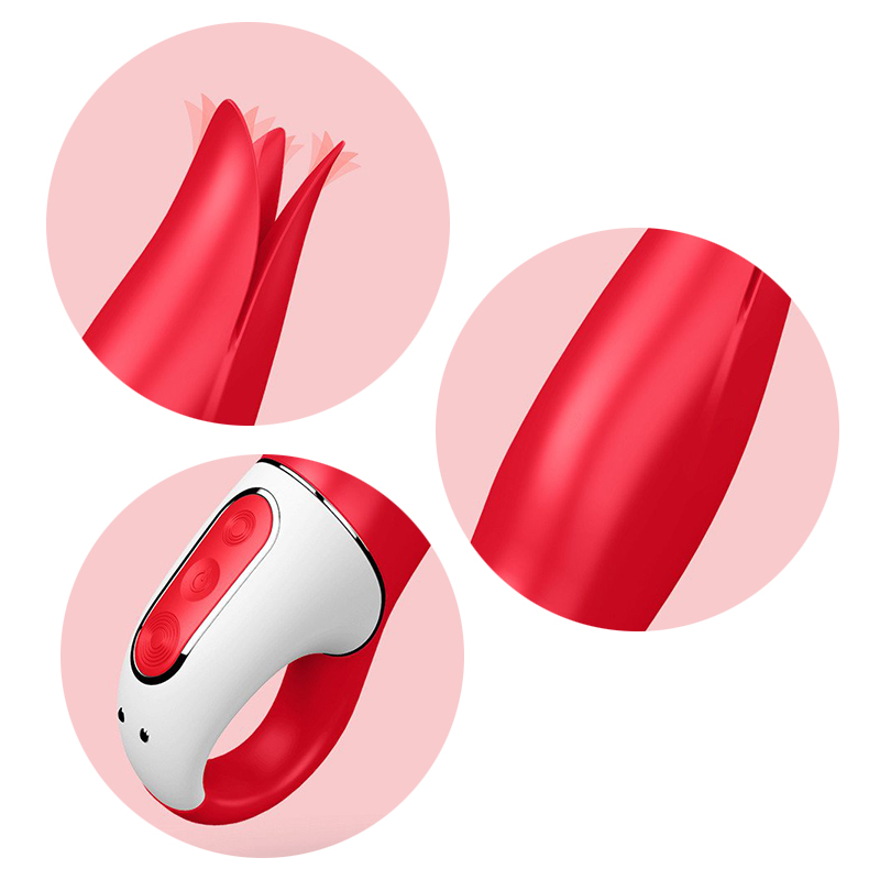 Satisfyer Power Flower masażer z falującymi płatkami 