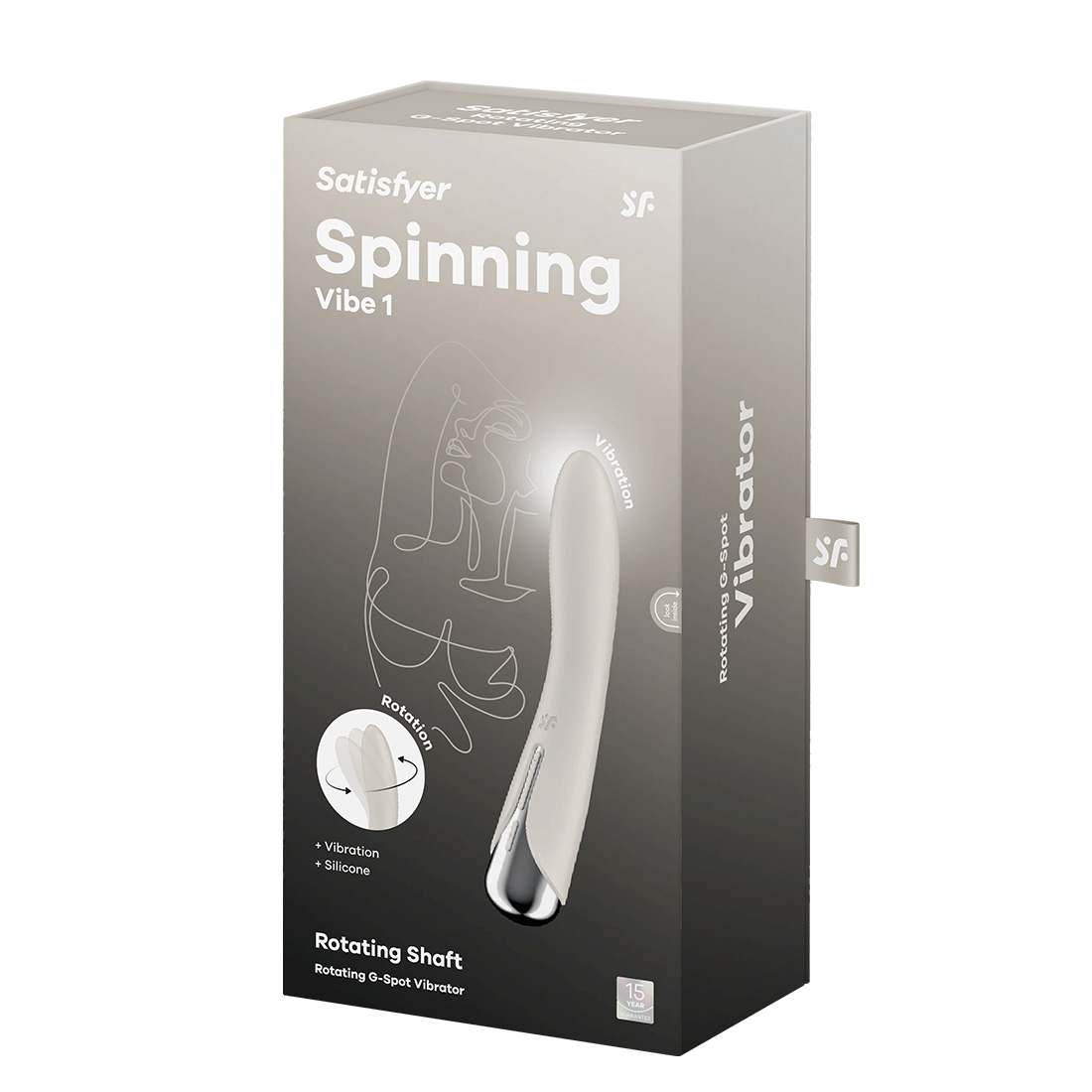 Satisfyer Spinning Vibe rotujący wibrator klasyczny