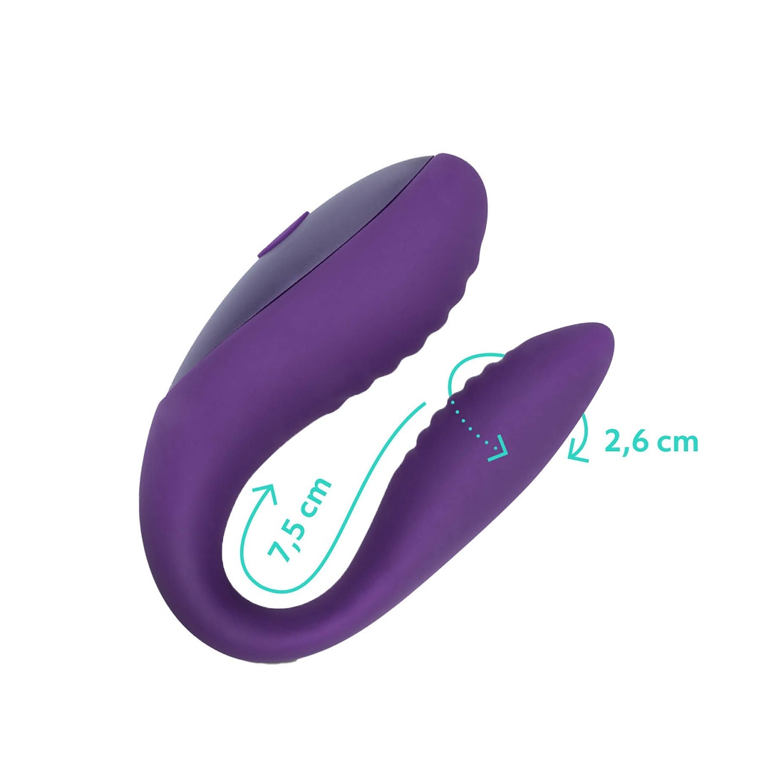 Amorelie Joy Salsa wibrator dla par sterowany aplikacją