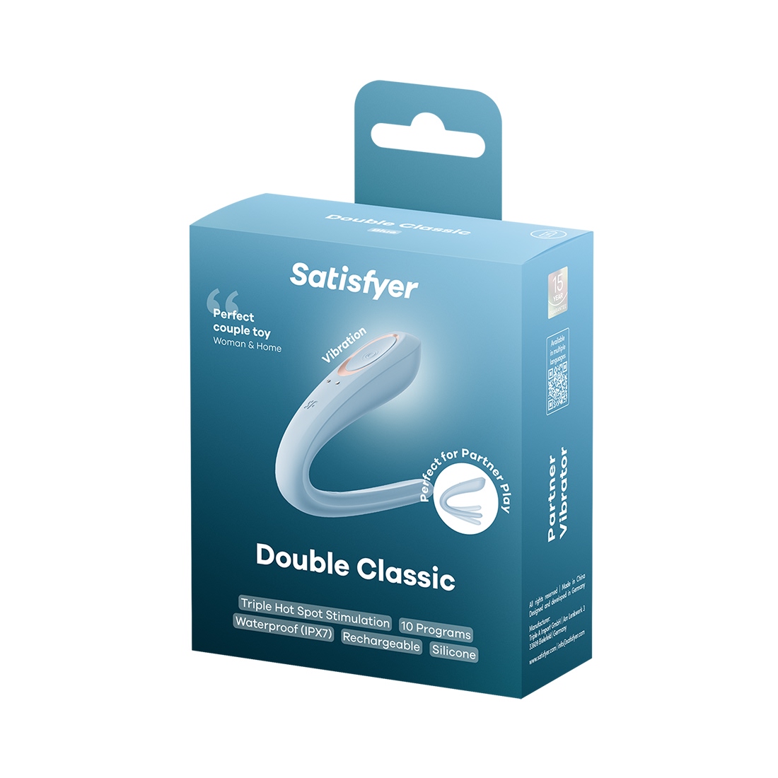 Satisfyer Double Classic wibrator dla par