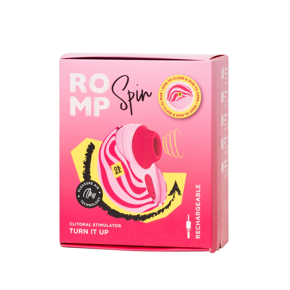 Romp by Womanizer Spin bezdotykowy masażer łechtaczki