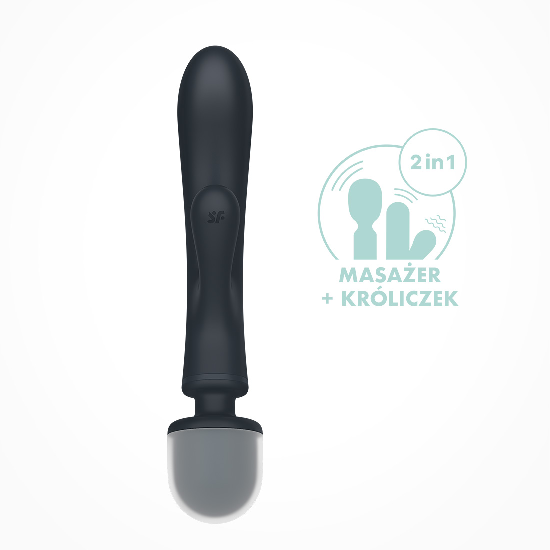 Satisfyer Triple Lover 2 w 1 wibrator króliczek i masażer