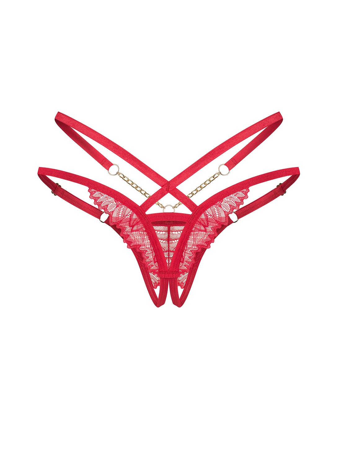 Obsessive Matildea stringi z otwartym krokiem