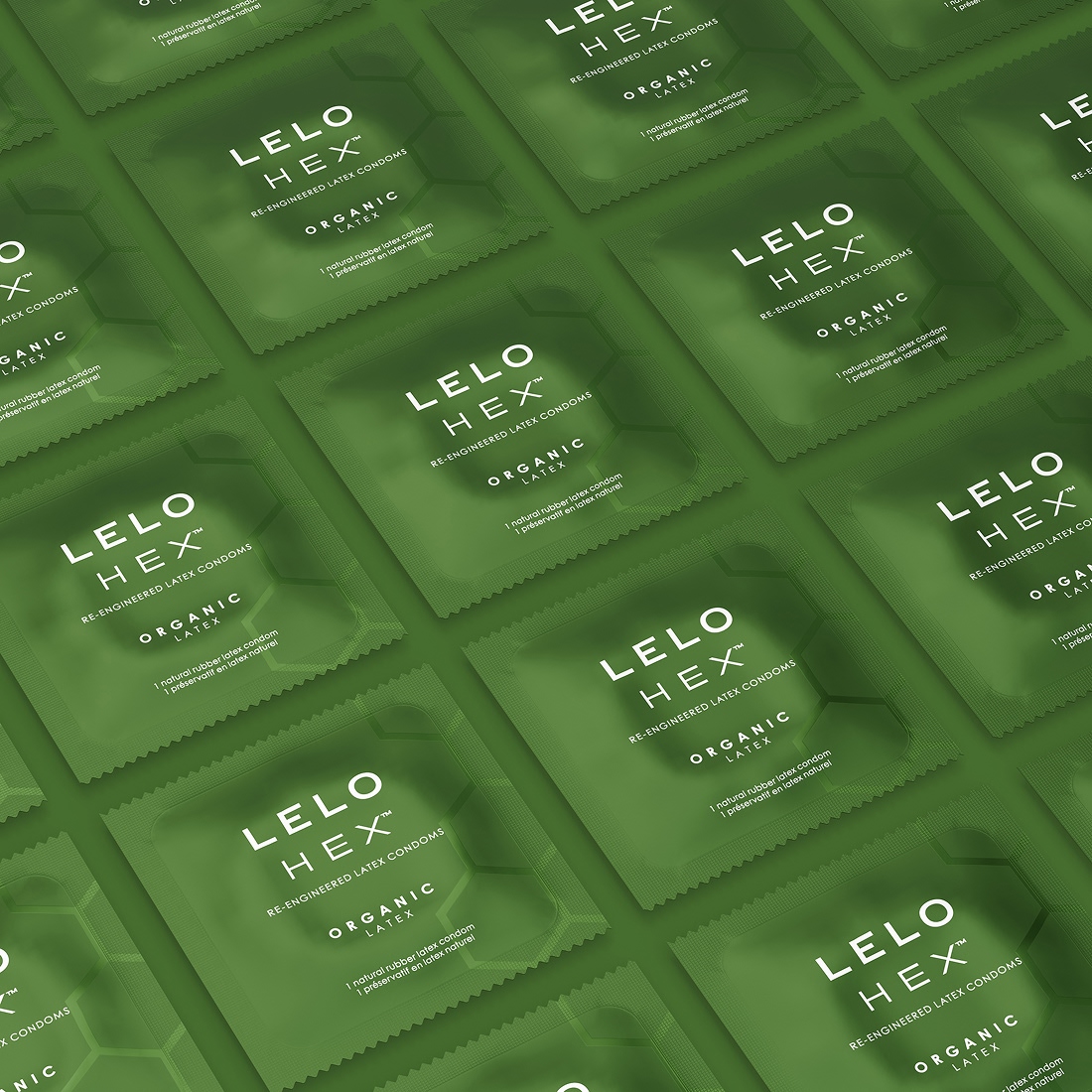 LELO Hex Organic organiczne prezerwatywy wydłużające stosunek