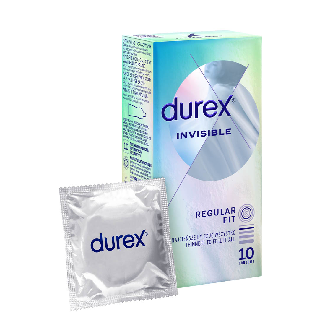 Durex Invisible najcieńsze prezerwatywy