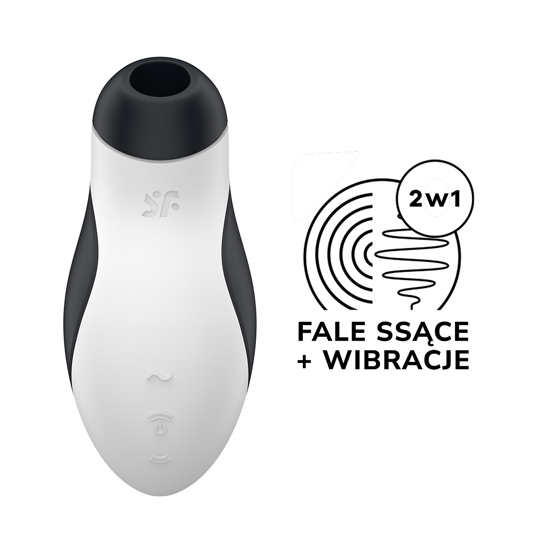 Satisfyer Orca bezdotykowo-wibrujący masażer łechtaczki 2 w 1