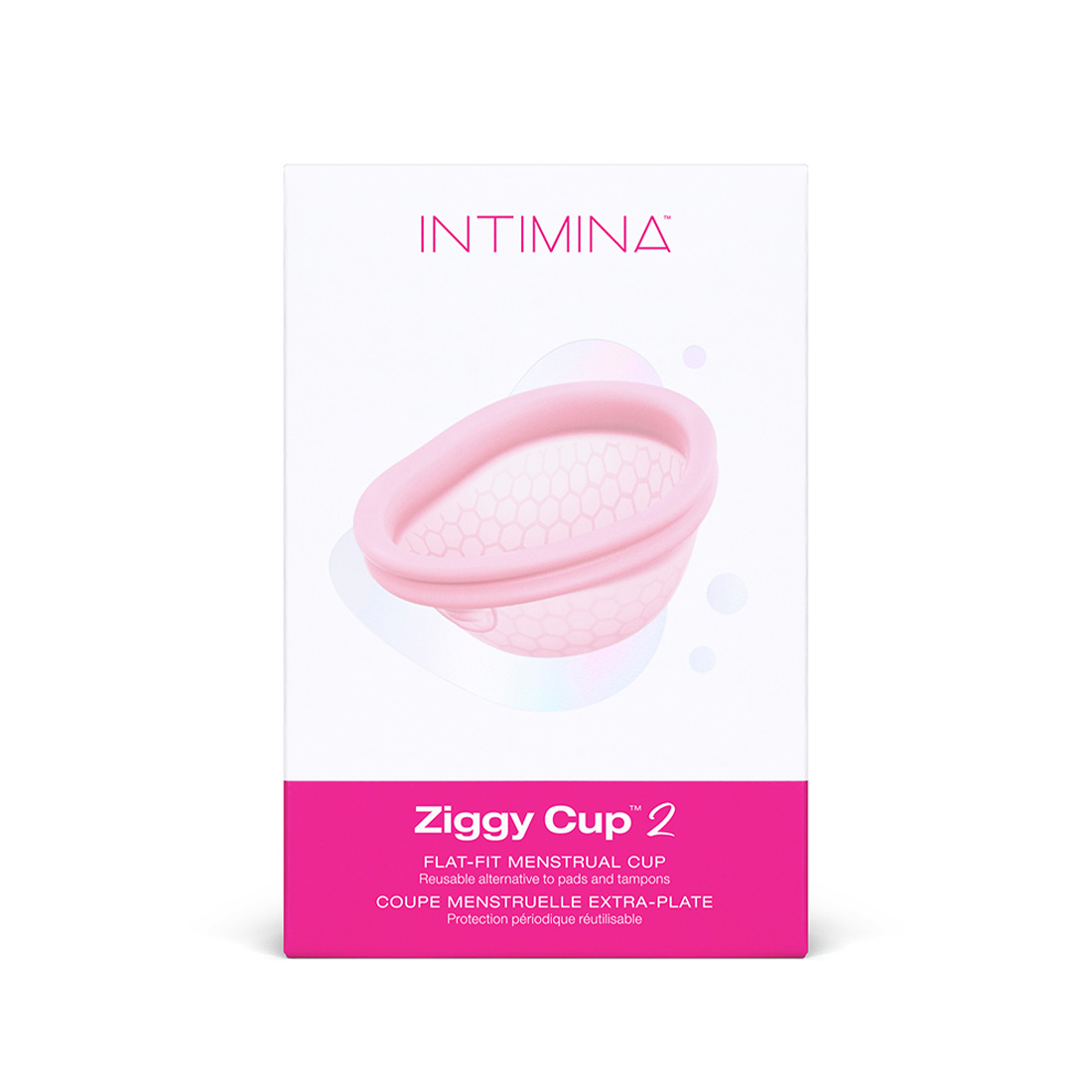 Intimina Ziggy Cup 2 kubeczek menstruacyjny do używania podczas stosunku