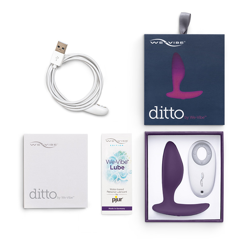 We-Vibe Ditto wibrujący korek analny sterowany pilotem i telefonem