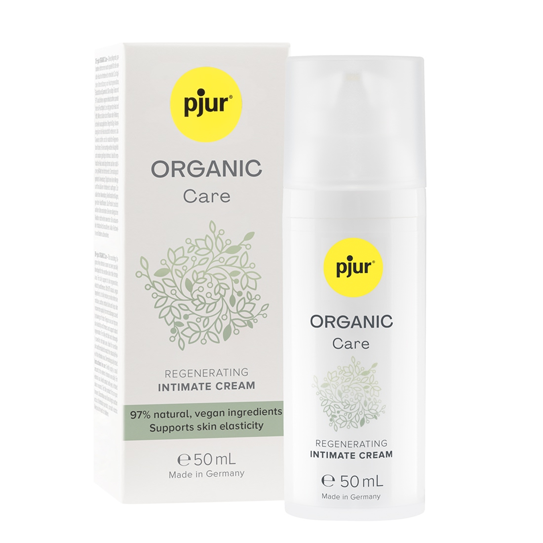 Pjur Organic Care nawilżająco-regenerujący krem do miejsc intymnych