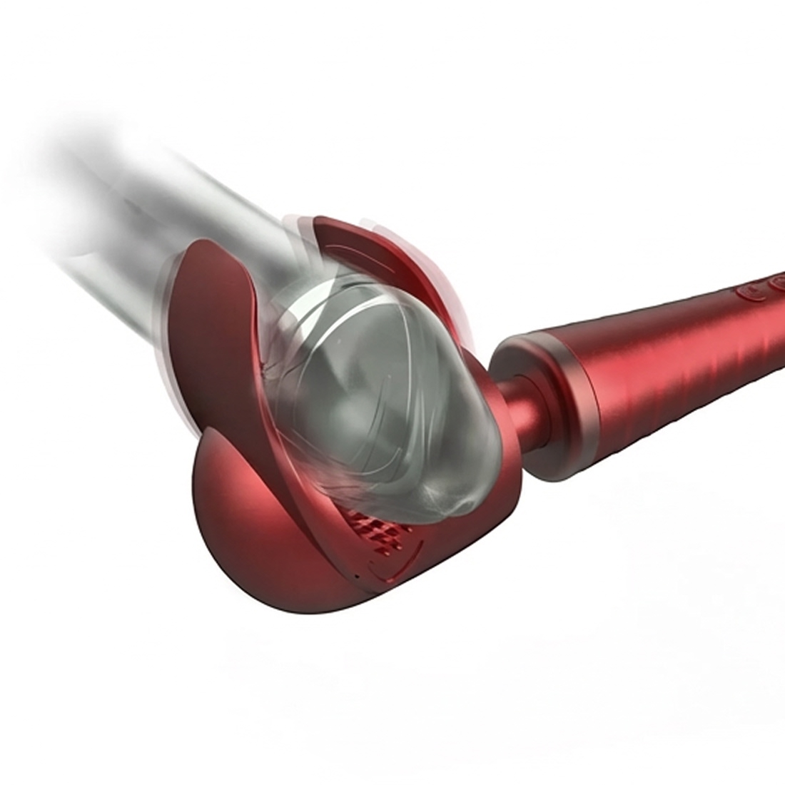 Manwan Man.Wand Edgy masażer do ciała z nakładkami na penisa