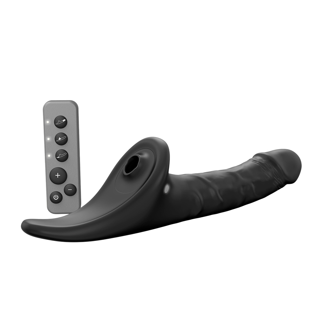 Strap-On-Me Multi Orgasm Realistic Dildo M realistyczne dildo dla par sterowane pilotem