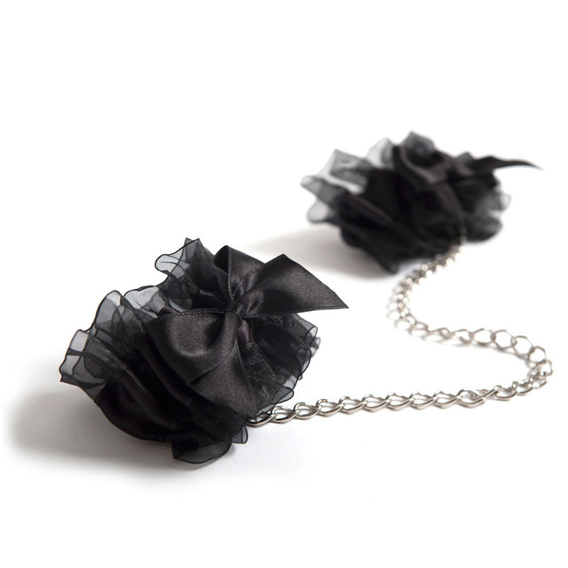 Bijoux Indiscrets Frou Frou kajdanki z organzy 