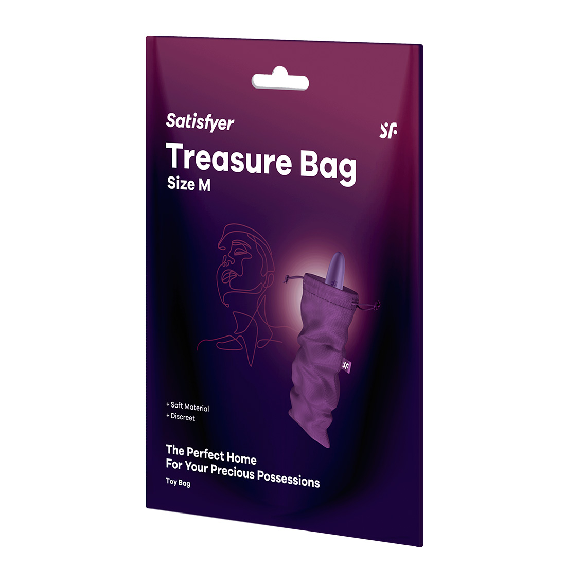 Satisfyer Treasure Bag woreczek do przechowywania gadżetów M 