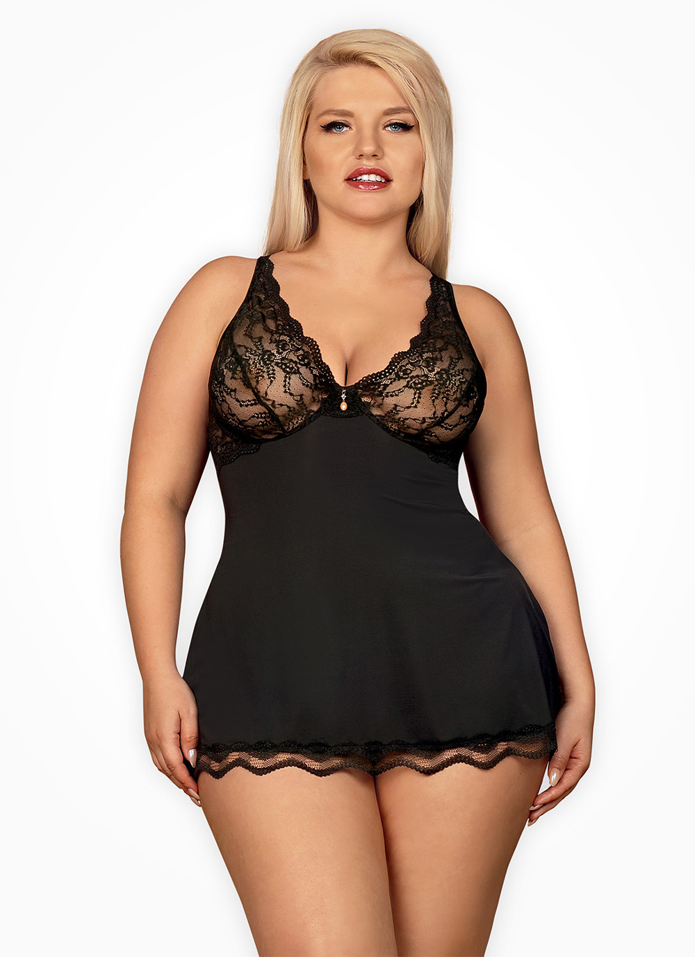 Obsessive koszulka babydoll i stringi (Luvae)
