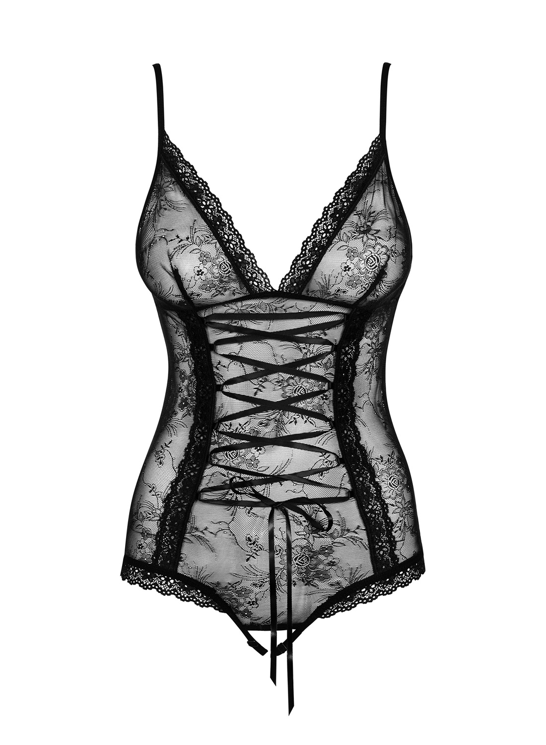 Obsessive Slevika body z otwartym krokiem