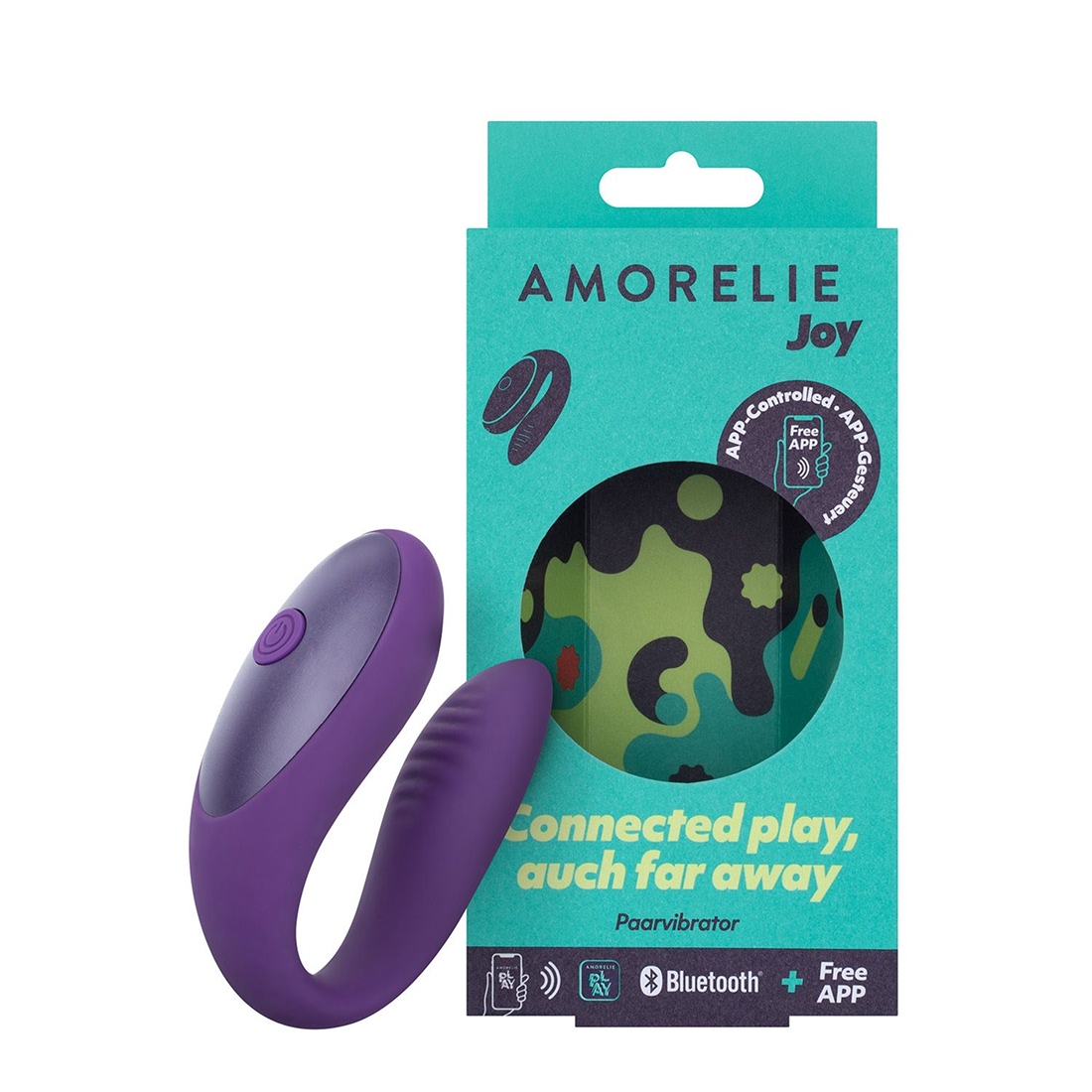 Amorelie Joy Salsa wibrator dla par sterowany aplikacją