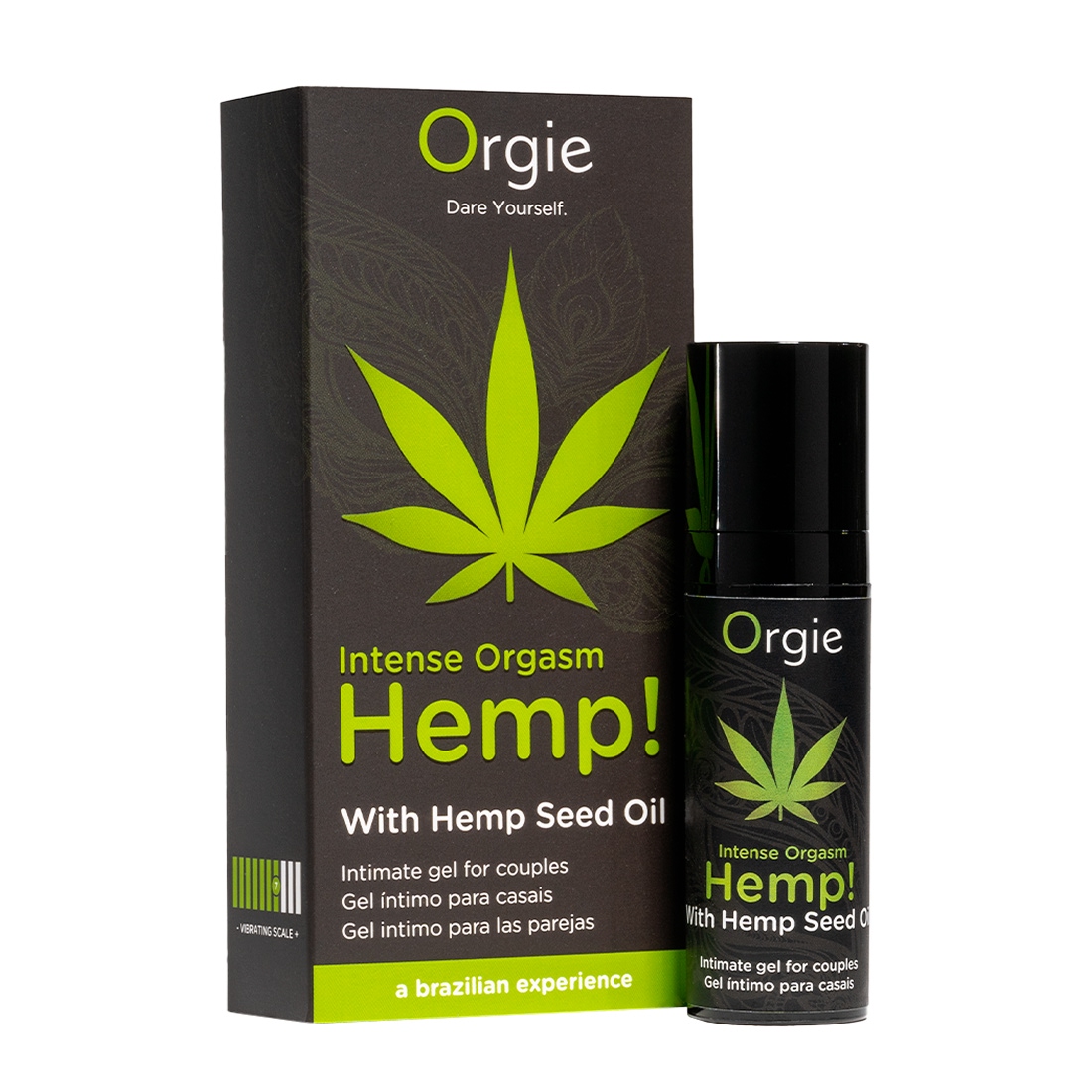Orgie Hemp! stymulujący żel dla par