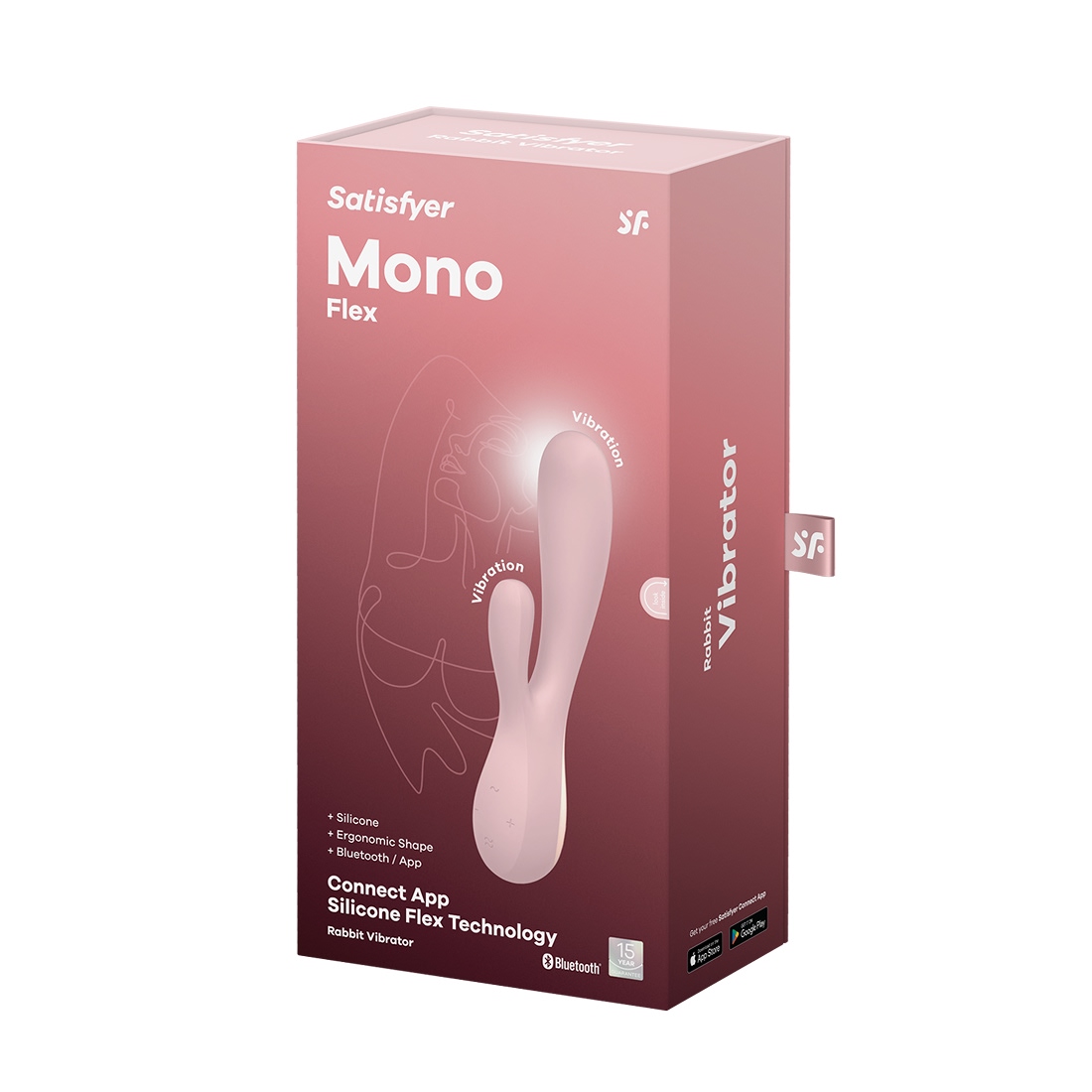 Satisfyer Mono Flex wibrator króliczek sterowany telefonem