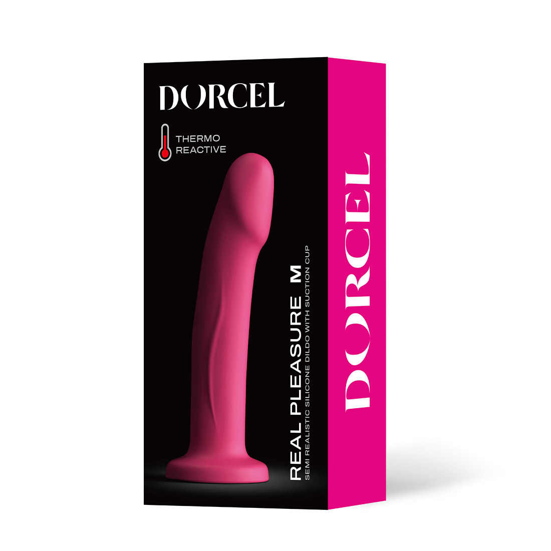 Dorcel Real Pleasure termoreaktywne dildo z przyssawką M