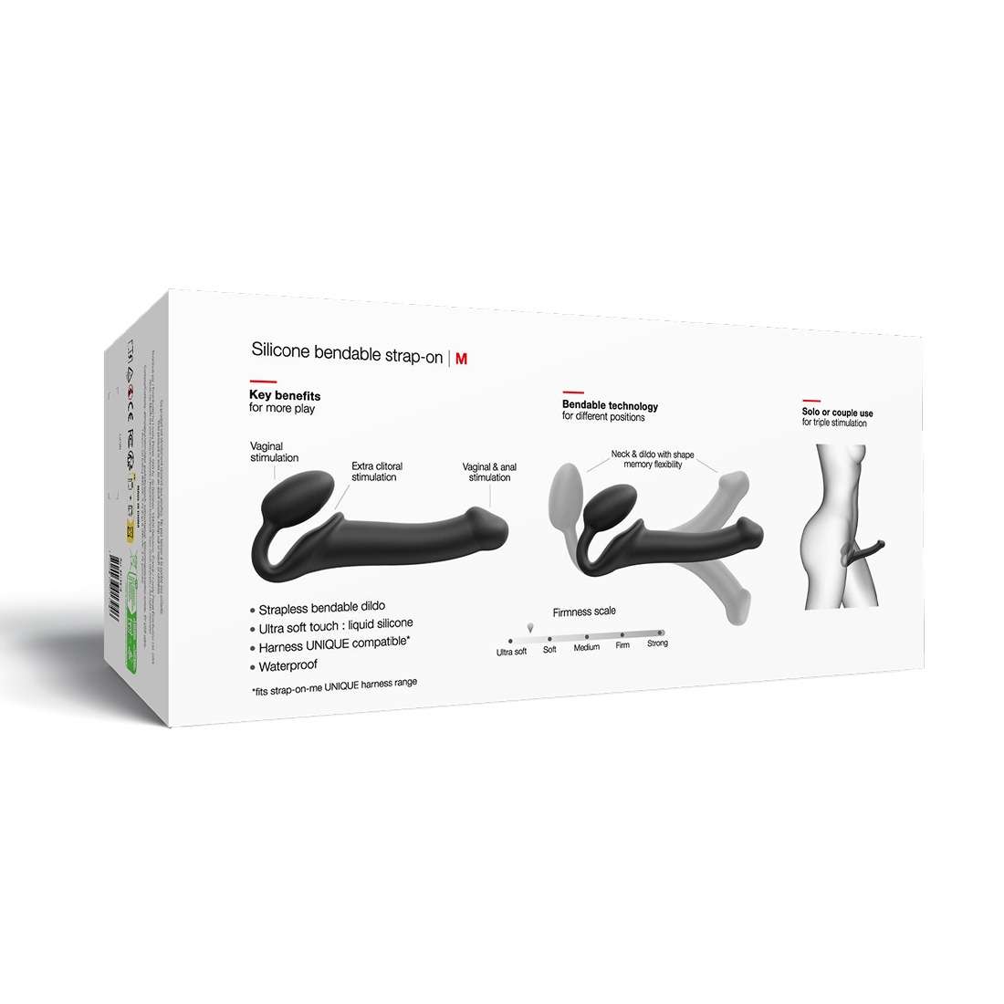 Strap-On-Me Semi-Realistic Bendable strap-on M