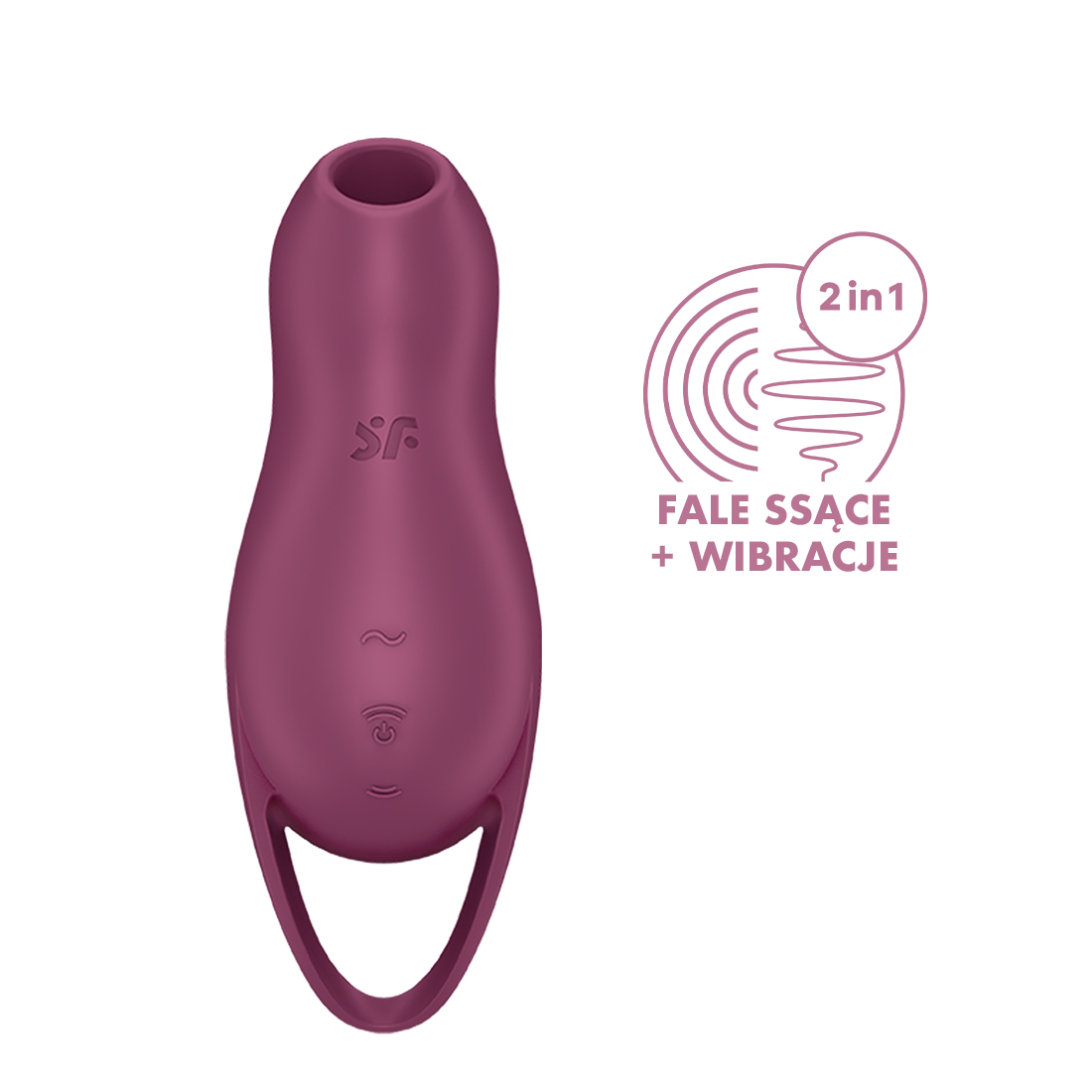 Satisfyer Pocket Pro bezdotykowo-wibrujący masażer łechtaczki 