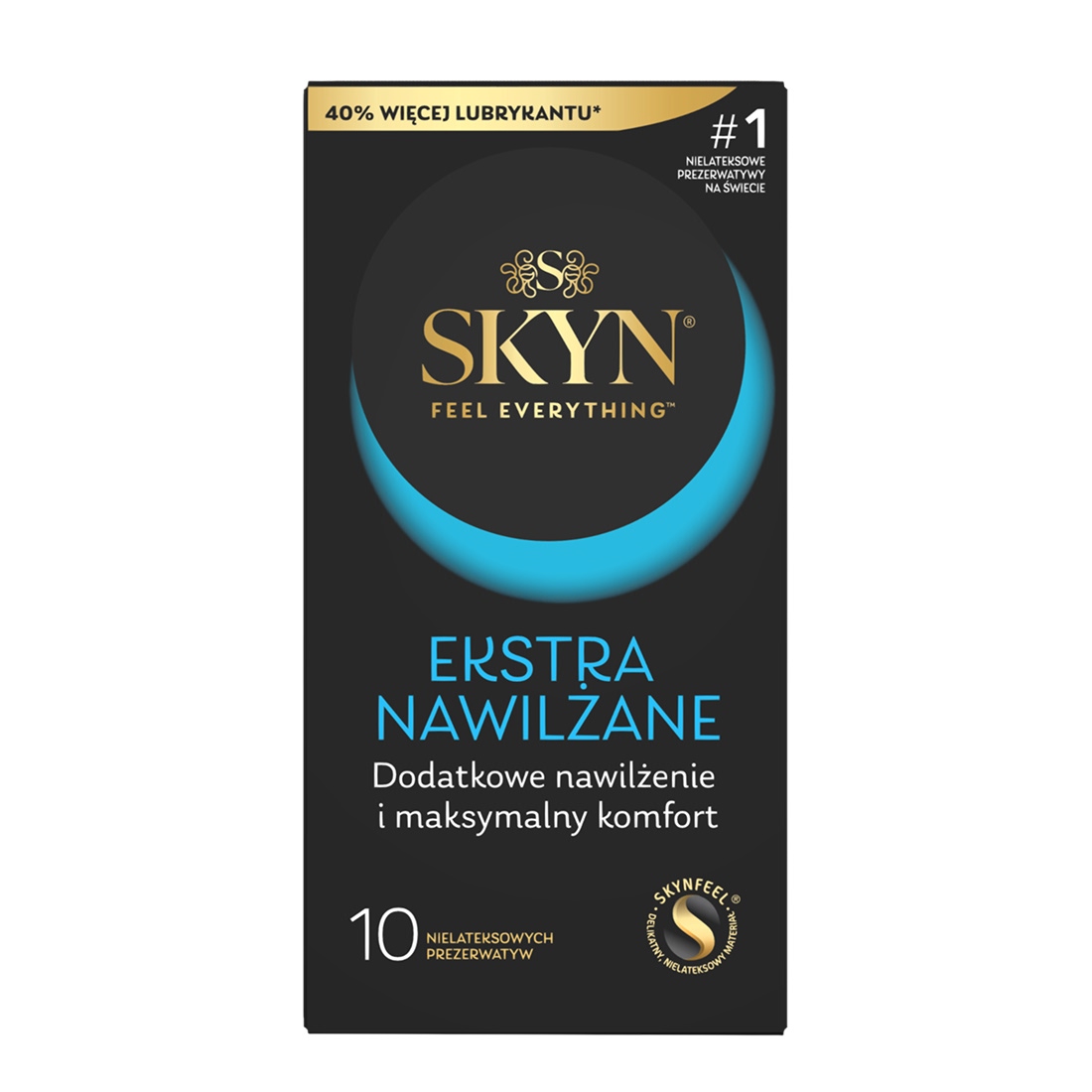 SKYN Ekstra Nawilżane nielateksowe prezerwatywy