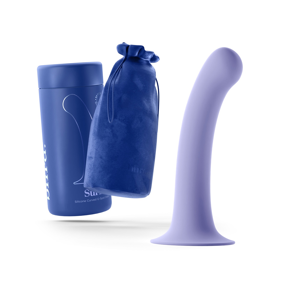 Biird Surii miękkie dildo z przyssawką