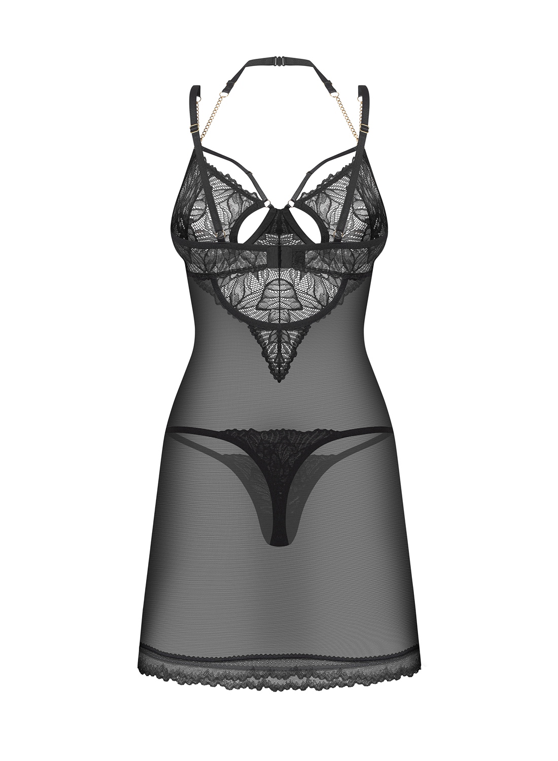 Obsessive Matildea Black koszulka i stringi