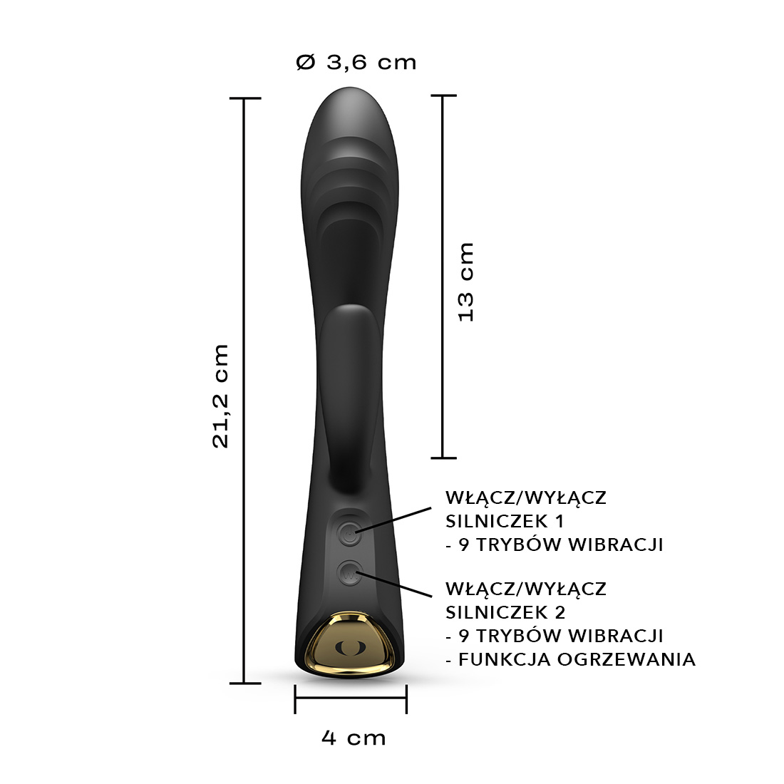 Dorcel Flexi Rabbit ogrzewany wibrator króliczek