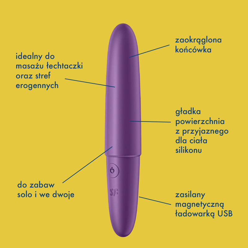 Satisfyer Ultra Power Bullet 6 masażer łechtaczki