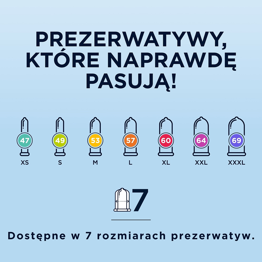 Mister Size 69 prezerwatywy dopasowane do rozmiaru
