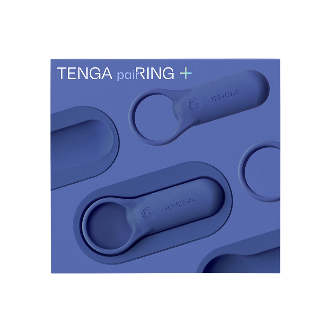 Tenga paiRing+ powiększony wibrujący pierścień dla par