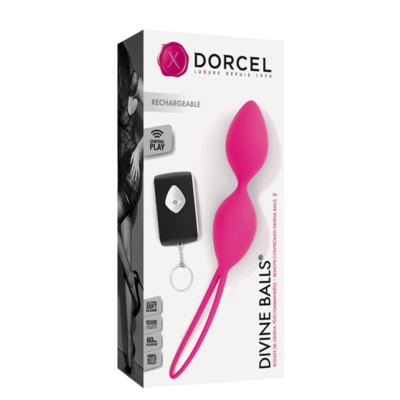 Dorcel Divine Balls wibrujące kulki sterowane pilotem