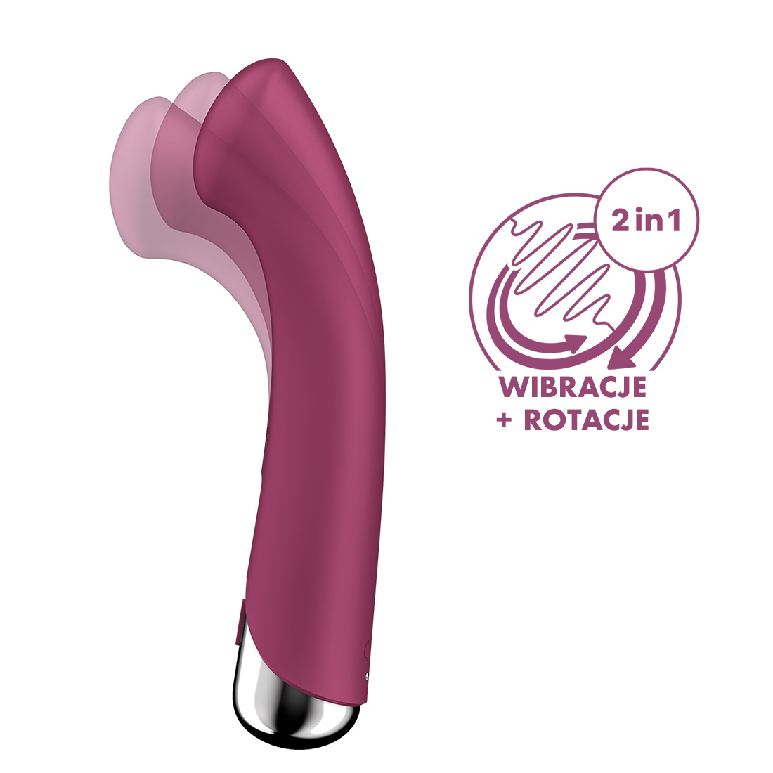 Satisfyer Spinning G-Spot rotujący wibrator punktu G 