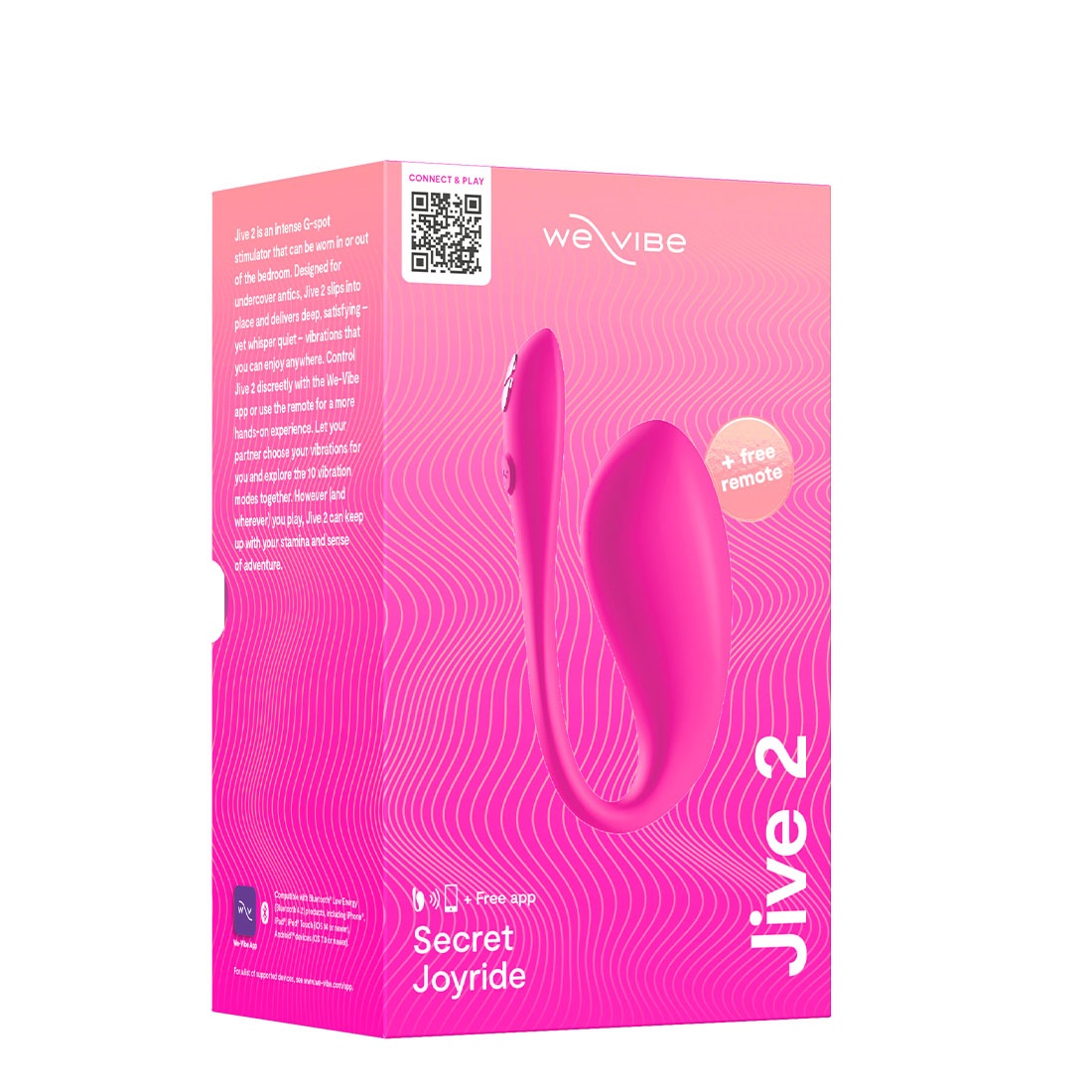 We-Vibe Jive 2 wibrująca kulka sterowana pilotem i telefonem 