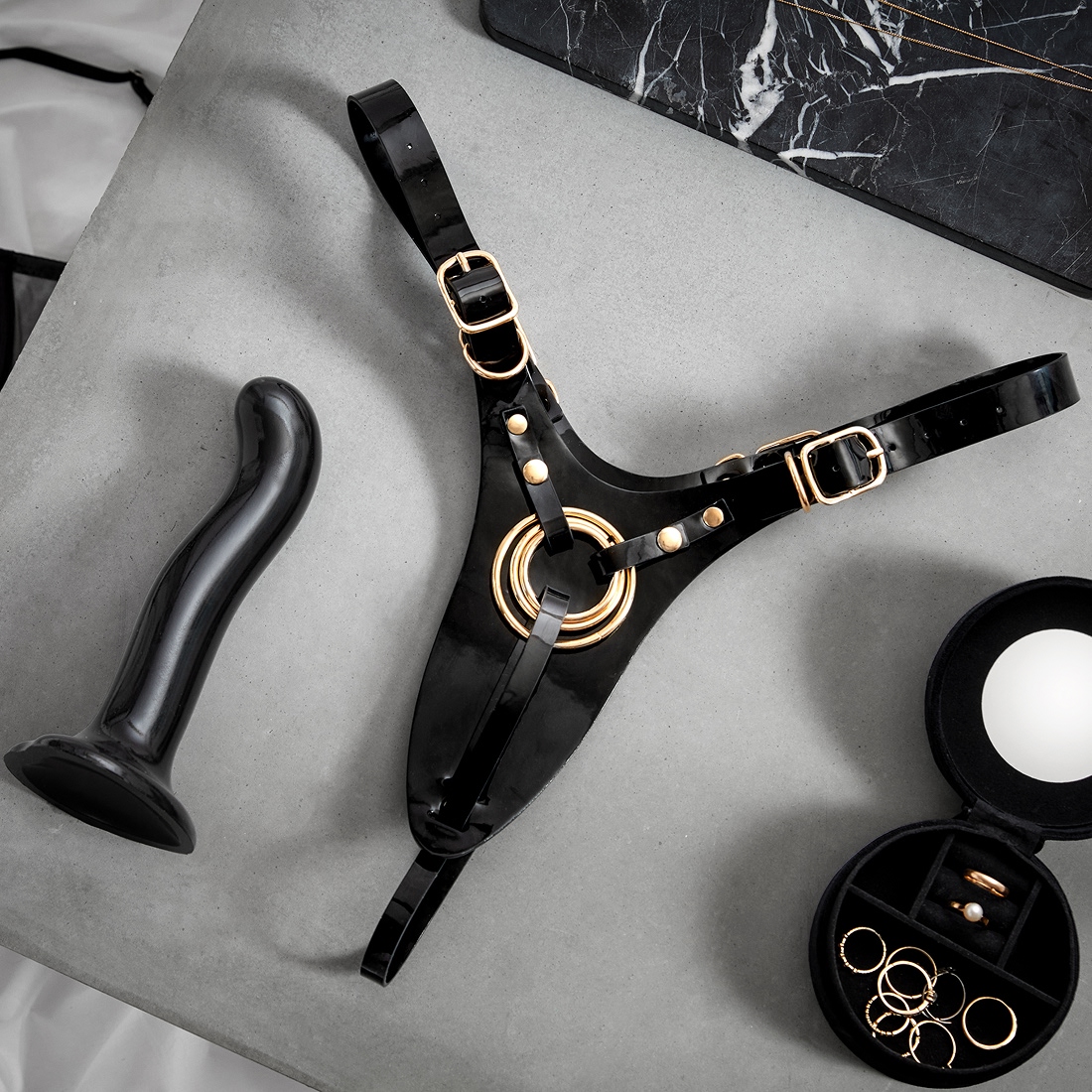 Strap-On-Me Fabulous uprząż z ekoskóry Strap-On-Me Fabulous uprząż z ekoskóry