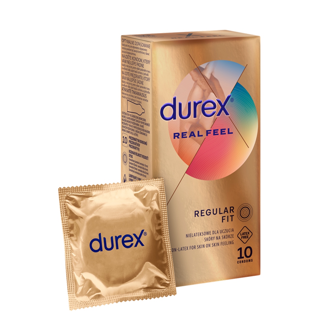Durex Real Feel prezerwatywy nielateksowe