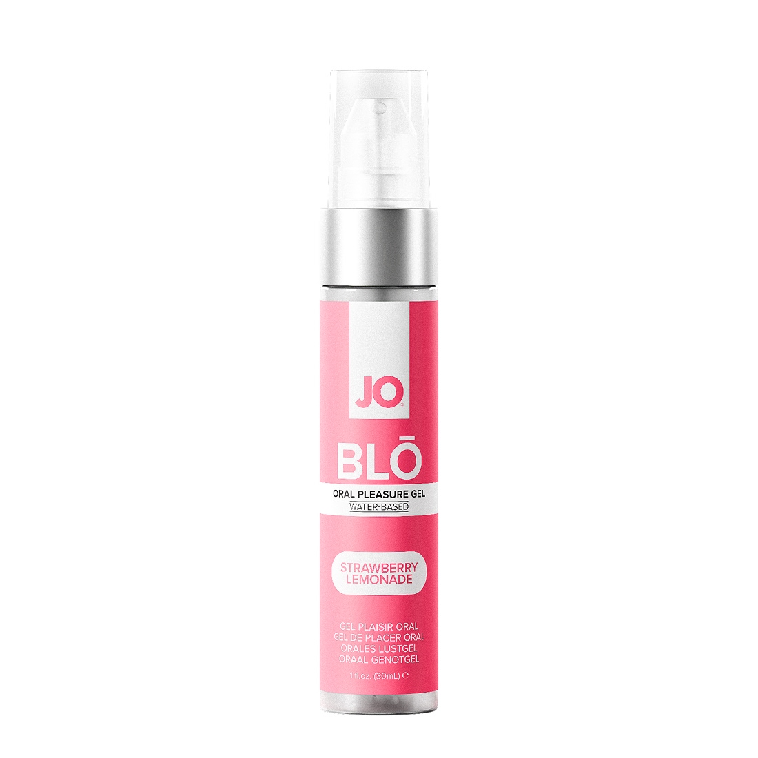 System JO BLŌ Strawberry Lemonade chłodzący balsam do seksu oralnego o smaku lemoniady truskawkowej