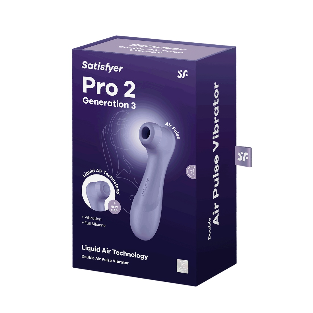 Satisfyer Pro 2 Generation 3 bezdotykowo-wibrujący masażer łechtaczki