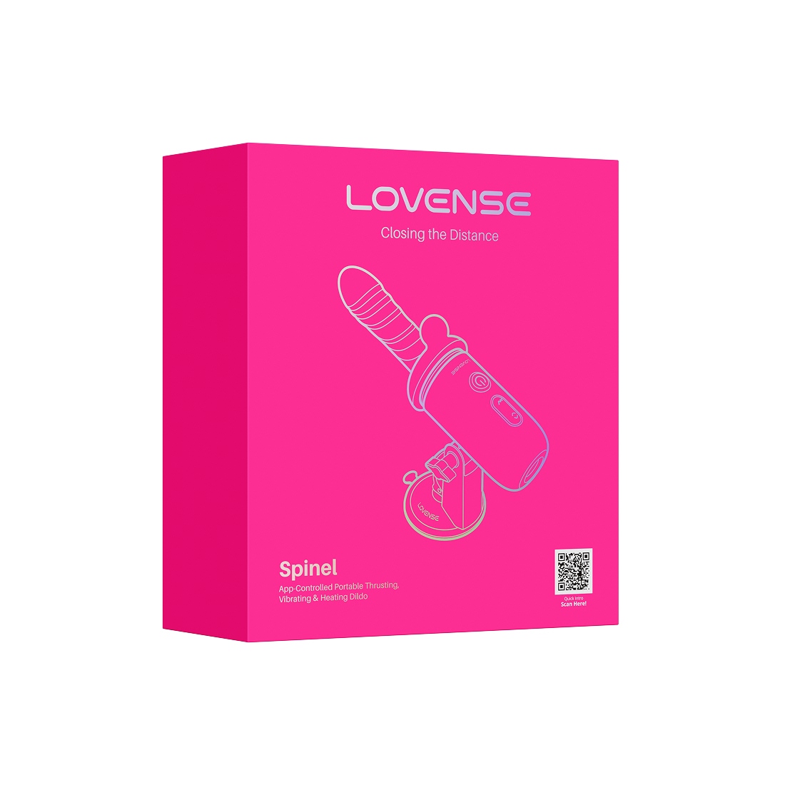 Lovense Spinel pulsator 3 w 1 sterowany aplikacją