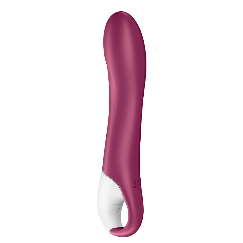 Satisfyer Big Heat ogrzewany wibrator klasyczny sterowany telefonem